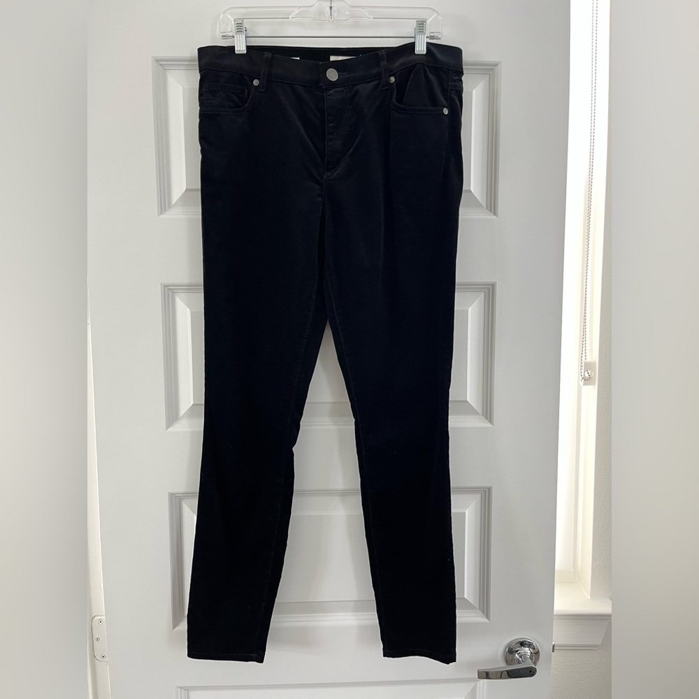 LOFT Black Corduroy Jeans - Modern Skinny